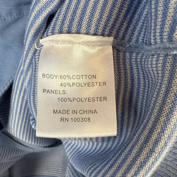 Peter Millar Crown Comfort Men Quilted Hybrid Sweater Vest Size XL Blue Full Zip - Picture 4 of 5